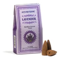 Cône d'encens à refoulement lavande