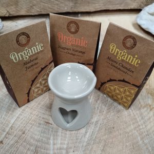 Bruleur de cire et ses 3 boites de fondants parfumés
