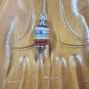 Pendule des 7 chakras l'univers minéral de jenny.com